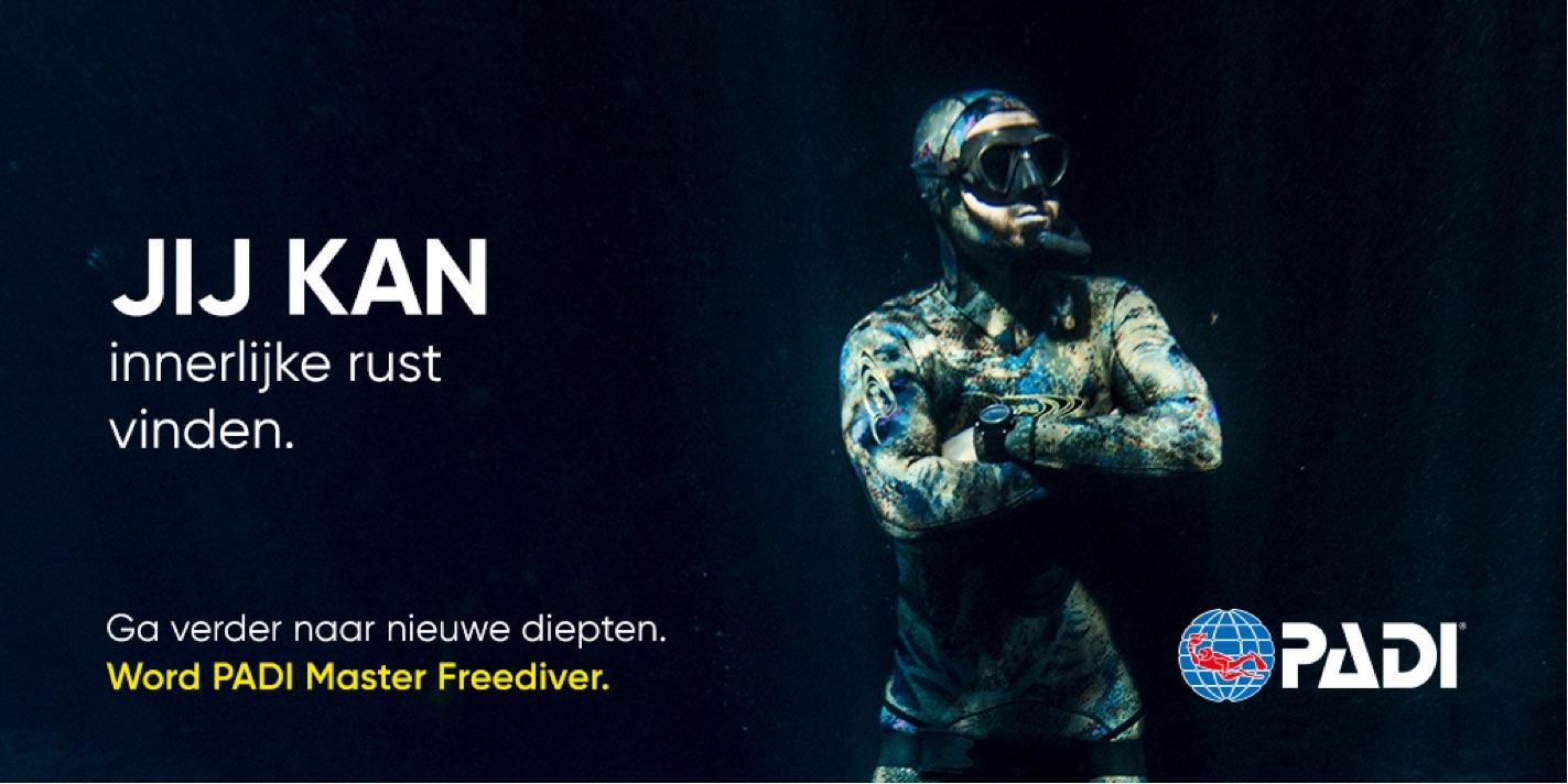 PADI master Freediver